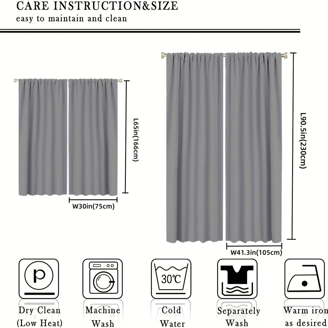 2pcs Bohemian Chic Black and White Floral Pattern Rod Pocket Window Curtains - Golden Modern Art Printed, Living Room Home Decor Essentials with Elegant Drapes and Easy Installation