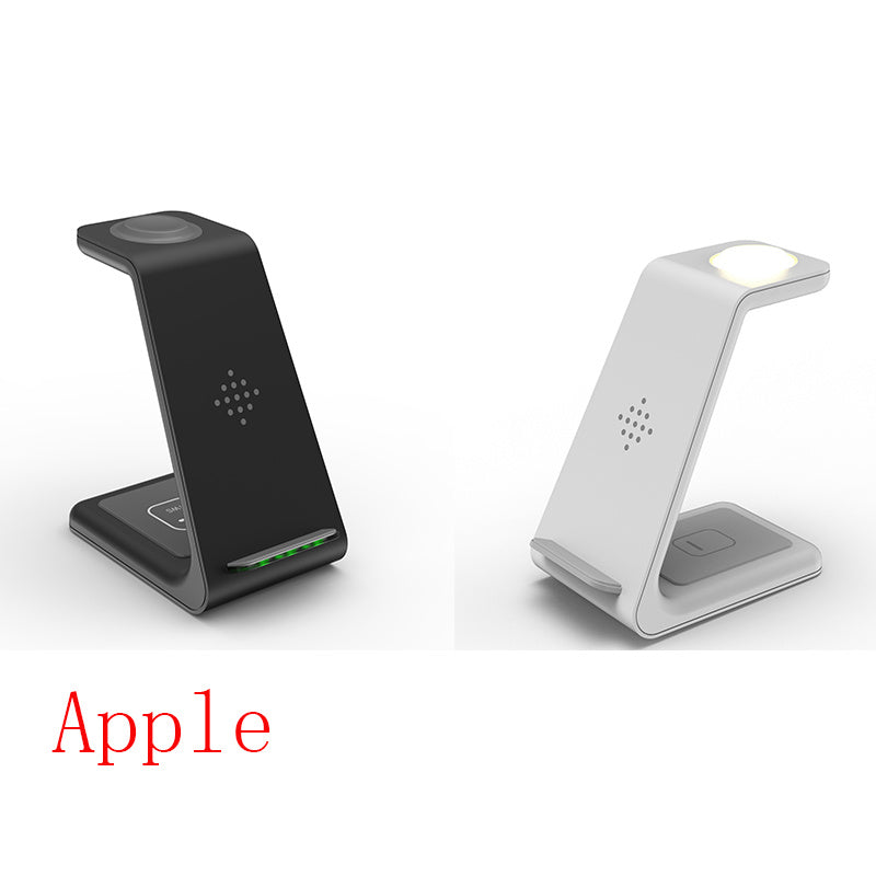 3-in-1 Wireless Charging Station – Fast Charger Dock for iPhone, Watch & AirPods