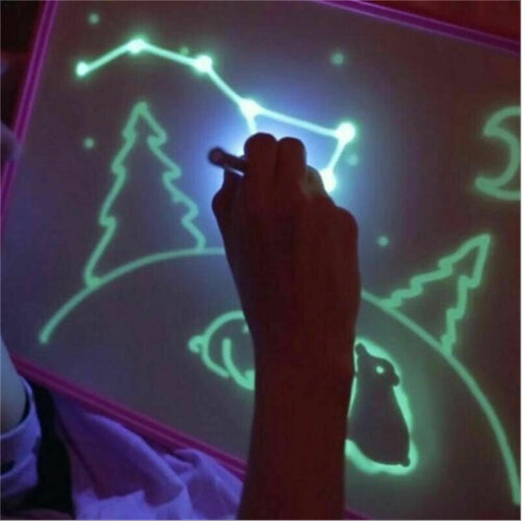 3D LED Drawing Pad with Light Effects – Creative Educational Toy for Kids