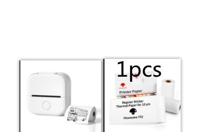 Mini Bluetooth Thermal Label Printer – Portable Sticker & Photo Printer for Home or Office