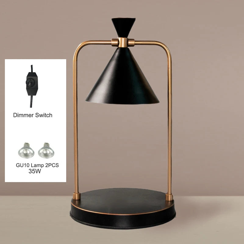 Candle Warmer Electric Wax Melt Lamp Lantern For Top-Down Candle Melting Waxing Burner Aromatherapy Lamp Table Lamp For Spa Club