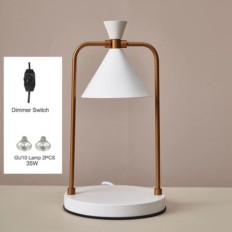 Candle Warmer Electric Wax Melt Lamp Lantern For Top-Down Candle Melting Waxing Burner Aromatherapy Lamp Table Lamp For Spa Club