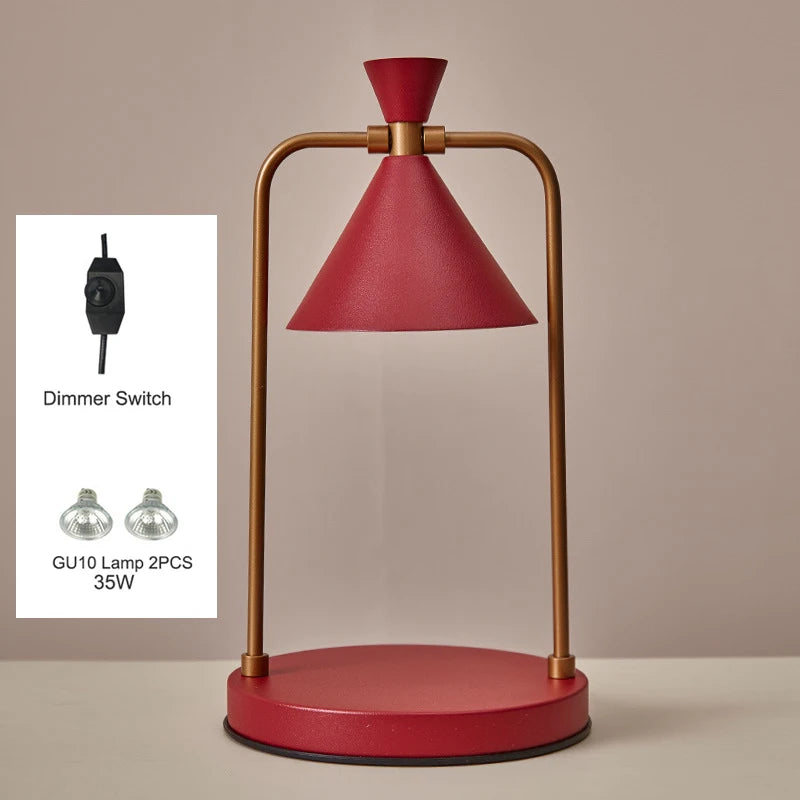 Candle Warmer Electric Wax Melt Lamp Lantern For Top-Down Candle Melting Waxing Burner Aromatherapy Lamp Table Lamp For Spa Club