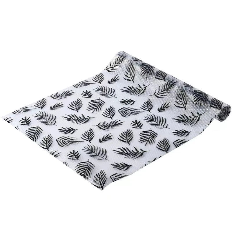 Kitchen Non-slip Shelf Drawer Liner Printed Cupboard Refrigerator Washable Oil-proof Mat Household Cabinet Placemat