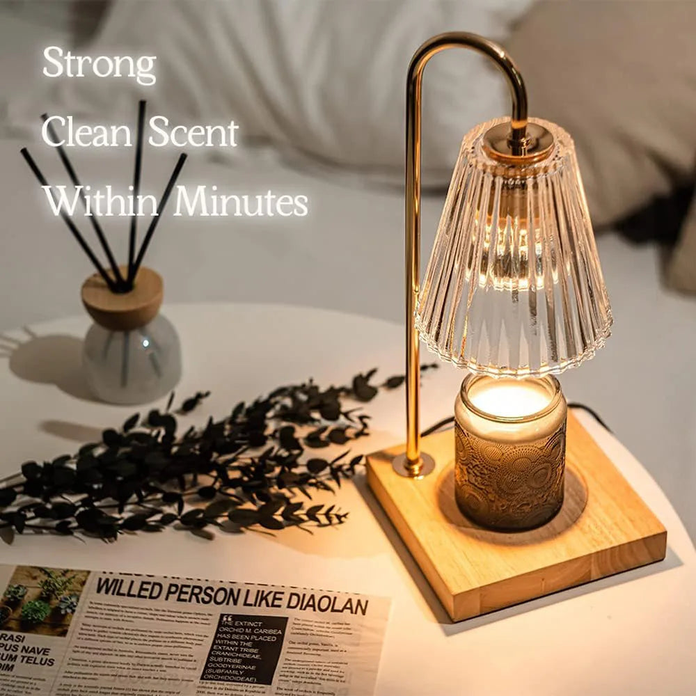 Candle Warmer Lamp, Electric Candle Lamp Warmer, House Warming Gifts New Home Bedroom Decor Wax Melt Warmer for Scented Wax