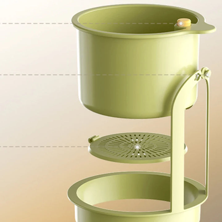Kitchen Sink Filter Strainer Multifunctional Drain Basket Fruit Vegetable Drainer Rack Water Filter Kitchen Organizer Basket